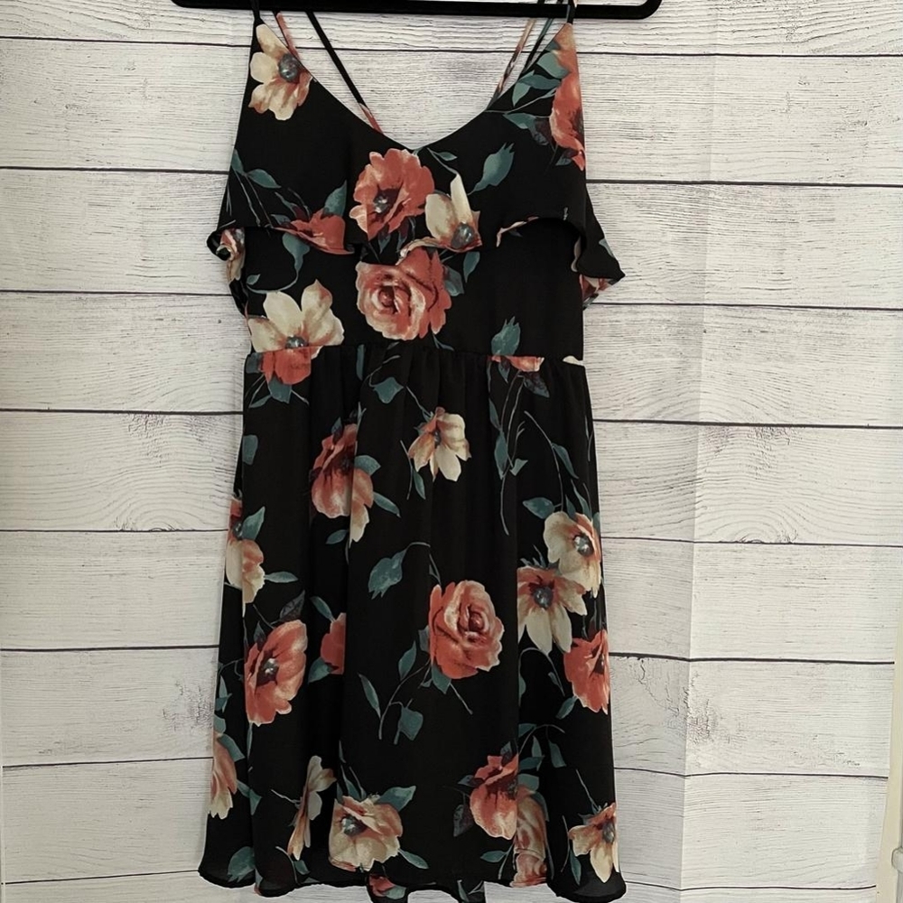 Xhilaration floral dress
